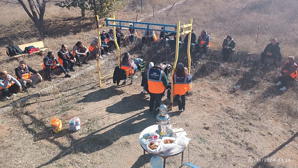 Destek AFAD Gönüllüleri Aslandağı Mesire Alanında Buluştu